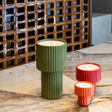 Bougie Lampe Kaki NELSON