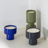 Bougie Podium Large Noir D'encre YVON