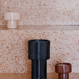 Bougie Lampe Noir d'Encre SIMONE