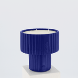 Podium Large Candle 340g Cobalt Blue Rosa