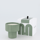 Podium Medium Candle 200g Vert De Gris Andy