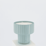Bougie Podium Medium Bleu Ciel JEANNE