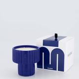 Podium Medium Candle 200g Cobalt Blue Simone