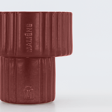 The Podium Medium candle 200g Bordeaux Rosa