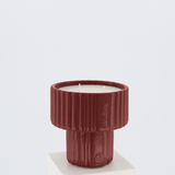 The Podium Medium candle 200g Bordeaux Rosa