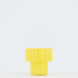 The Podium Small 100g Lemon Yellow Rosa candle